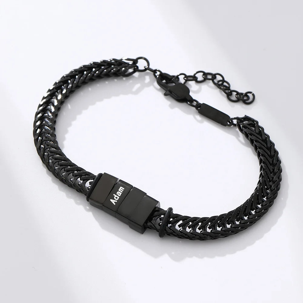 The Name Bracelet — Personalized, Engraved, Built to Last
