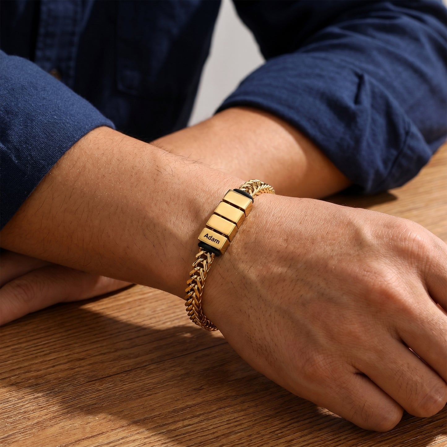 The Name Bracelet — Personalized, Engraved, Built to Last