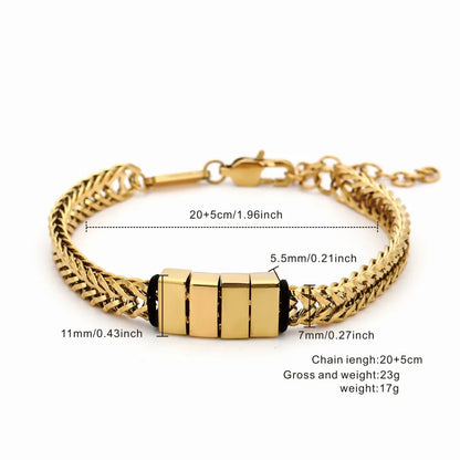 The Name Bracelet — Personalized, Engraved, Built to Last