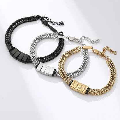 The Name Bracelet — Personalized, Engraved, Built to Last
