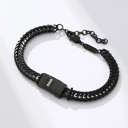 The Name Bracelet — Personalized, Engraved, Built to Last