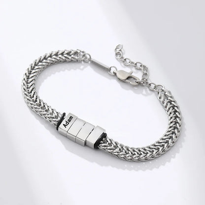The Name Bracelet — Personalized, Engraved, Built to Last