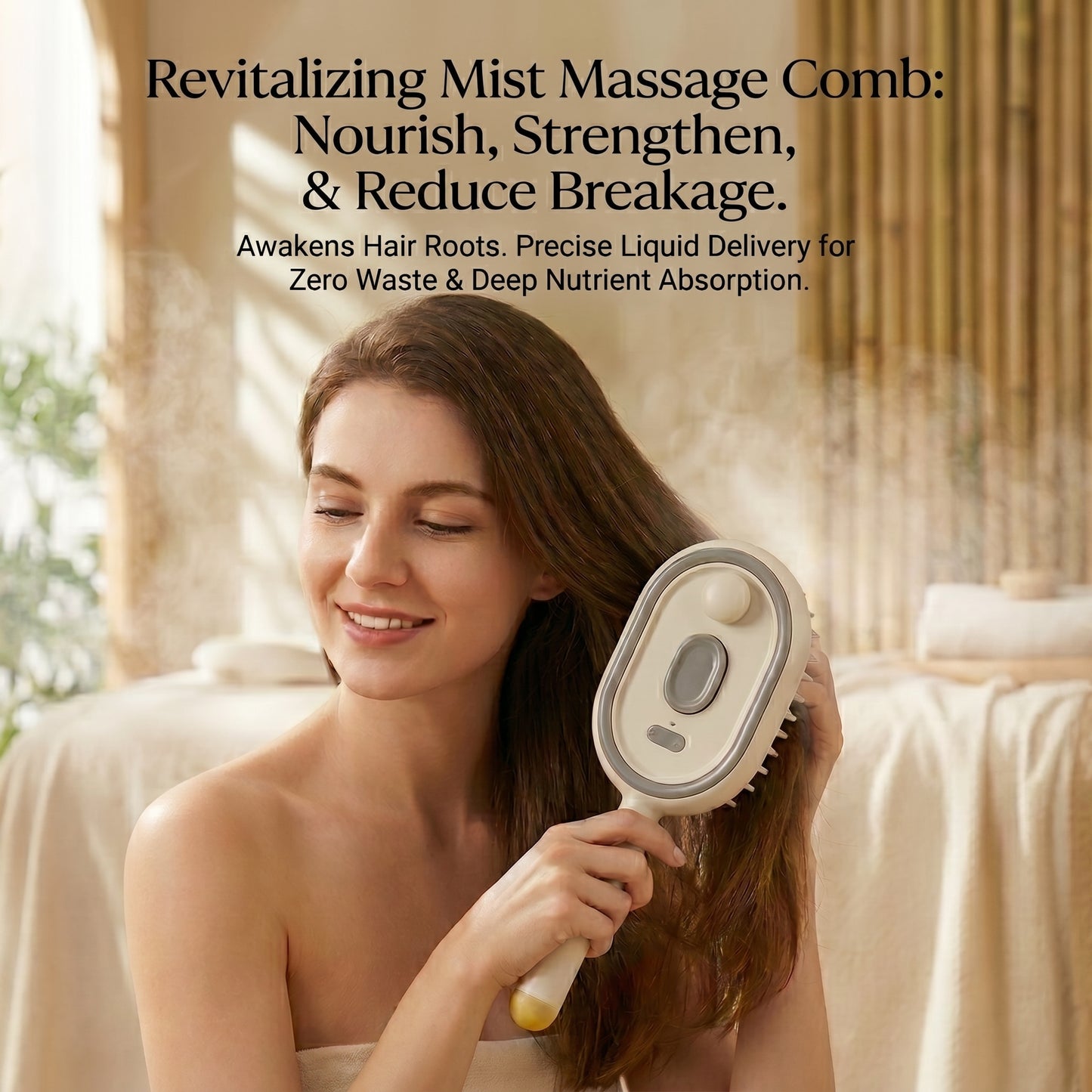 3-in-1 Mist Hair Brush