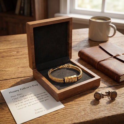 The Name Bracelet — Personalized, Engraved, Built to Last